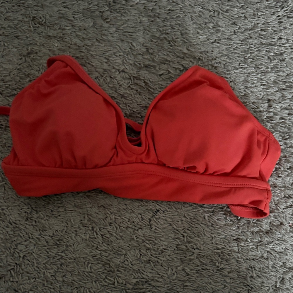 Women's Red Bikini Top